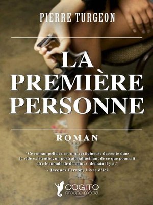 cover image of La première personne